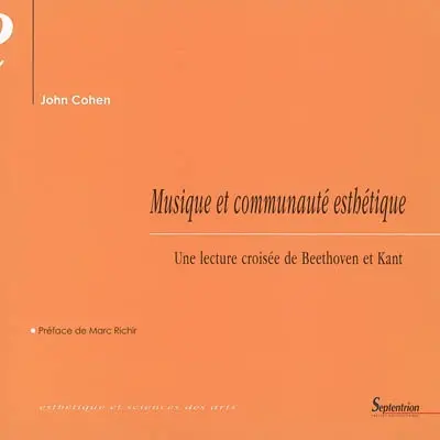 Musique et communauté esthétique : une lecture croisée de Beethoven et Kant