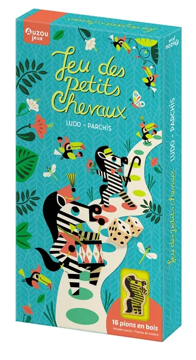 Jeu des petits chevaux : dans la savane !