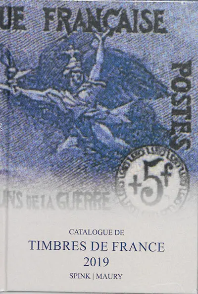 Catalogue des timbres de France : 2019