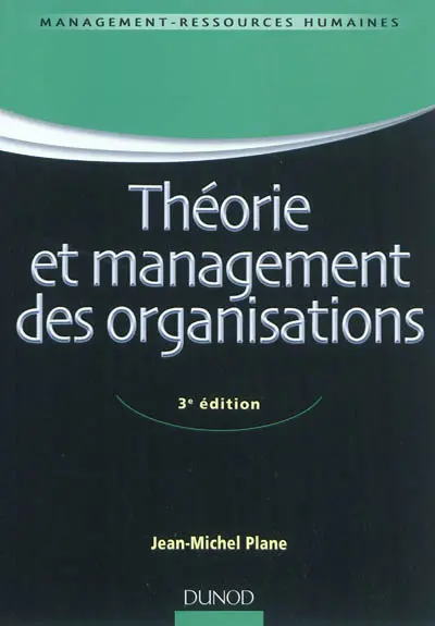 Théorie et management des organisations