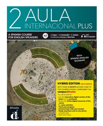 Aula internacional plus 2, A2 : a Spanish course for English speakers