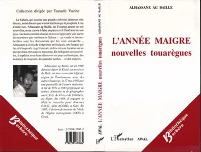 L'année maigre : nouvelles touarègues