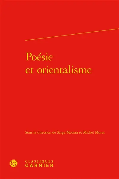 Poésie et orientalisme