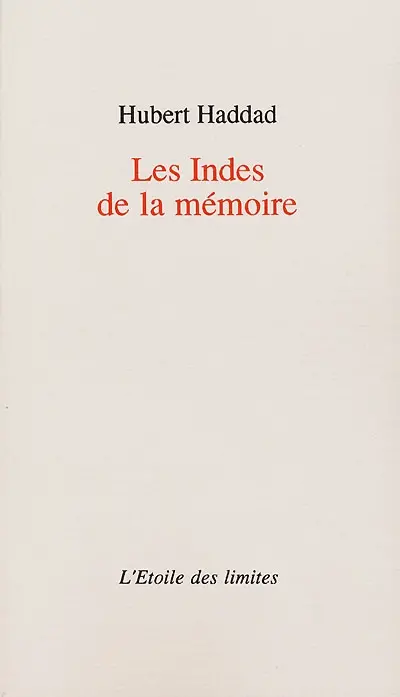 Les Indes de la mémoire
