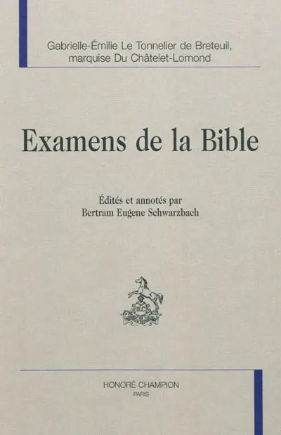 Examens de la Bible