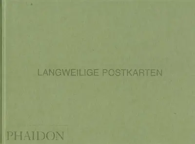 Langweilige Postkarten