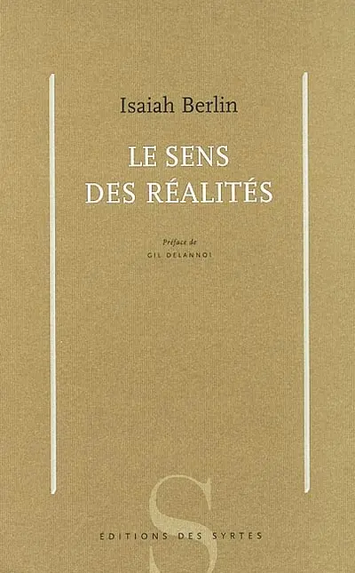 Le sens des réalités