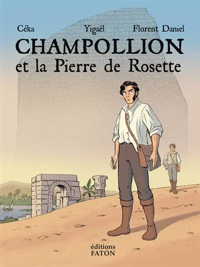 Champollion et la pierre de Rosette