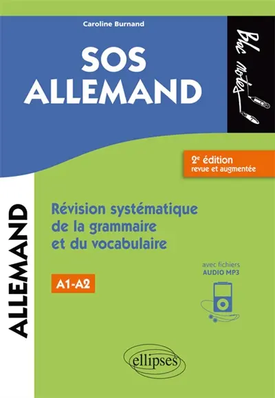 SOS allemand, A1-A2 : révision systématique de la grammaire et du vocabulaire