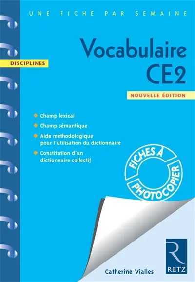 Vocabulaire CE2