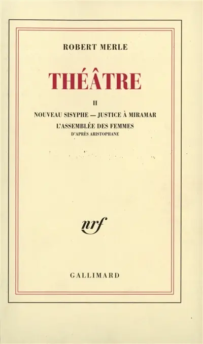 Théâtre. Vol. 2