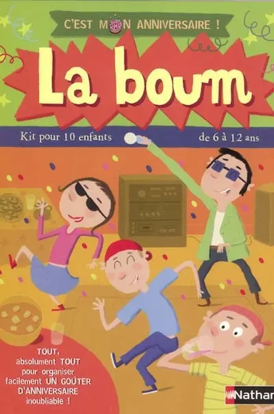 La boum : kit pour 10 enfants de 6 à 12 ans