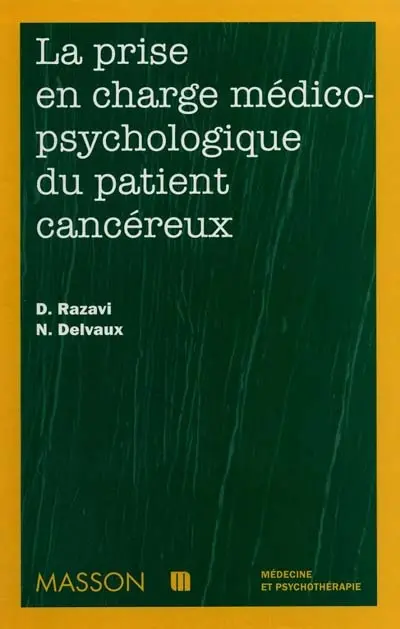 La prise en charge médico-psychologique du patient cancéreux