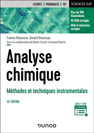 Analyse chimique : méthodes et techniques instrumentales