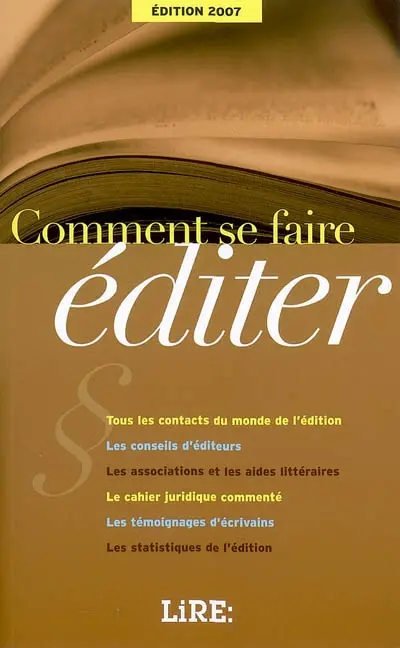 Comment se faire éditer