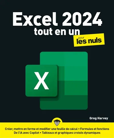 Excel 2024 pour les nuls : tout en un