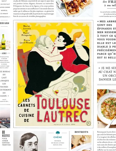 Les carnets de cuisine de Toulouse Lautrec