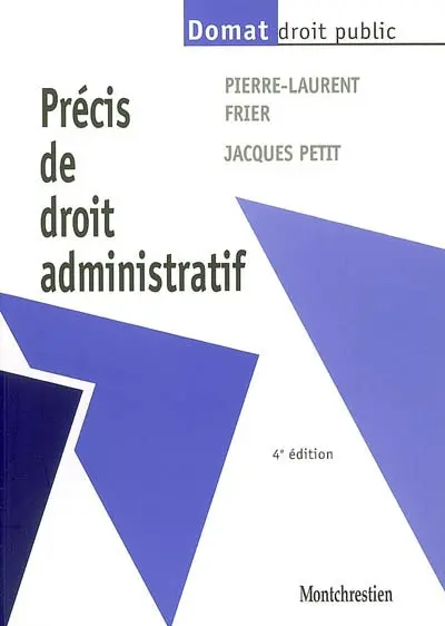 Précis de droit administratif