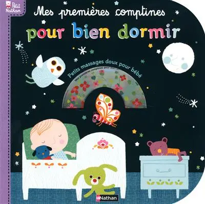 Mes premières comptines pour bien dormir : petits massages doux pour bébé