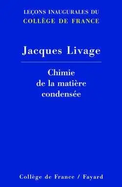 Chaire de chimie de la matière condensée