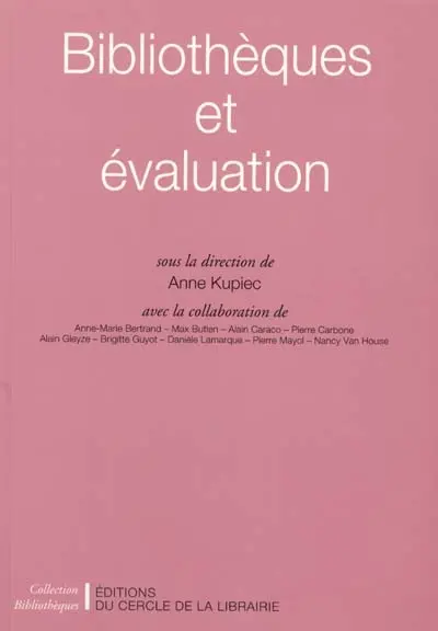 Bibliothèques et évaluation
