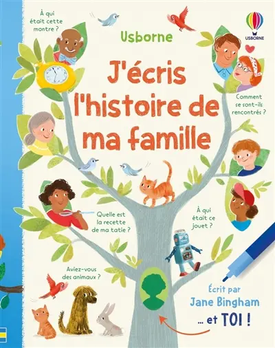 J'écris l'histoire de ma famille