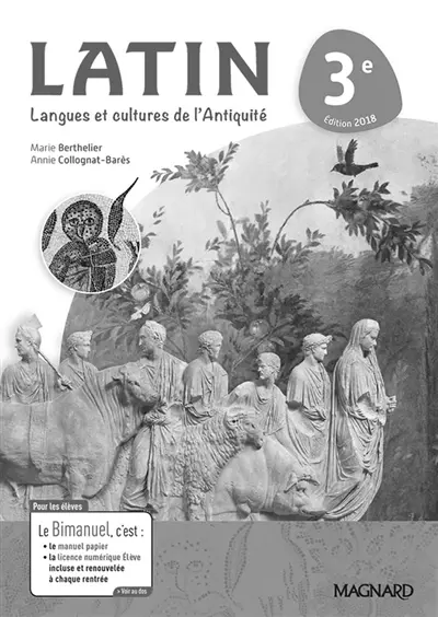 Latin 3e : livre du professeur : langues et cultures de l'Antiquité