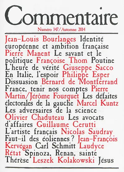 Commentaire, n° 147