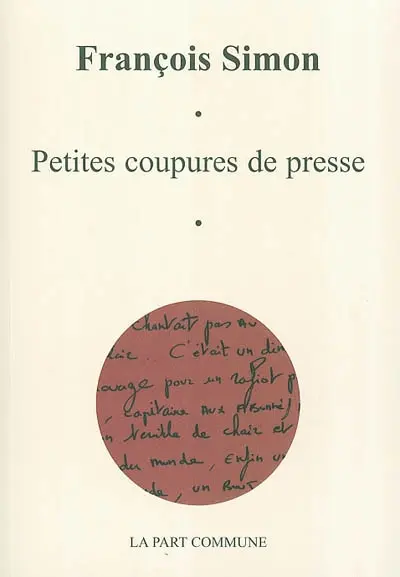 Petites coupures de presse