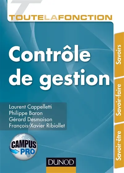 Contrôle de gestion : savoirs, savoir-faire, savoir-être