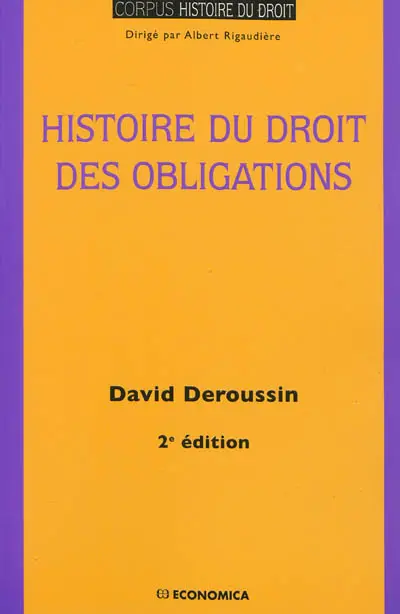 Histoire du droit des obligations