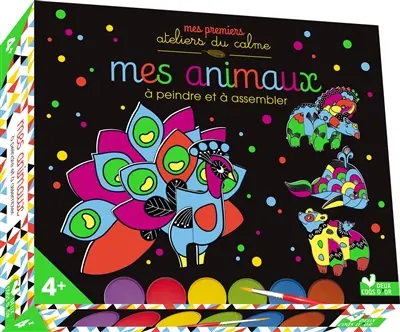 Mes animaux à peindre et à assembler