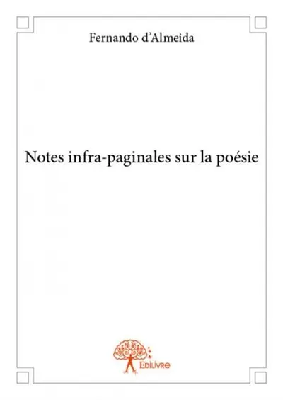 Notes infra paginales sur la poésie