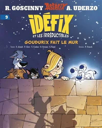 Idéfix et les irréductibles. Vol. 9. Goudurix fait le mur. Un Arquebus, ça va.... La Pomdofine de la discorde