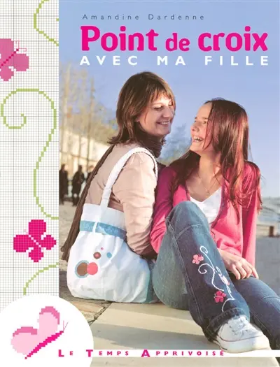 Point de croix avec ma fille