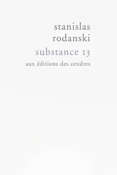 Substance 13