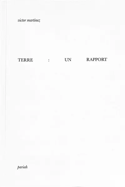 Terre : un rapport
