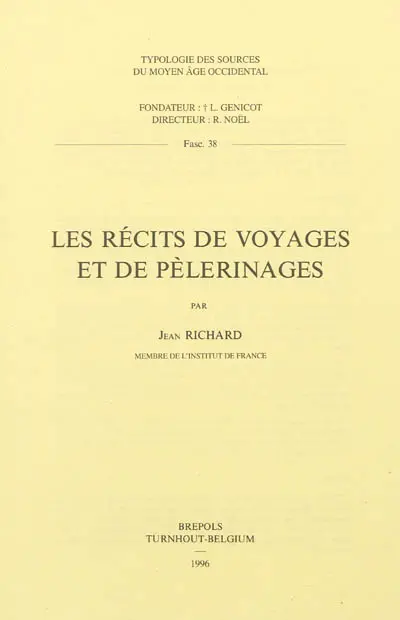 Les récits de voyages et de pèlerinages