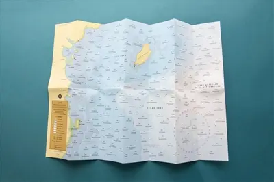 Carte hydrographique de la littérature