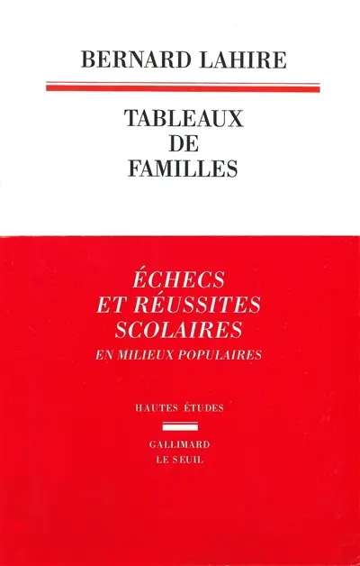 Tableaux de familles : heurs et malheurs scolaires en milieux populaires
