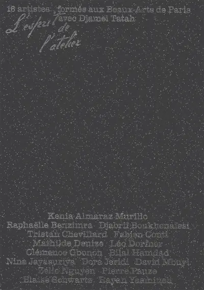 L'esprit de l'atelier