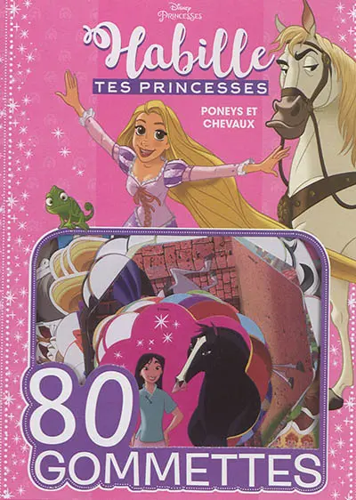 Poneys et chevaux : 80 gommettes
