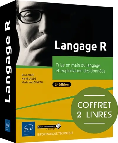 Langage R : prise en main du langage et exploitation des données : coffret 2 livres