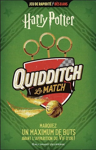 Harry Potter : Quidditch, le match : marquez un maximum de buts avant l'apparition du Vif d'or !