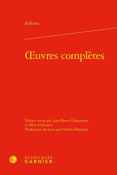 Oeuvres complètes
