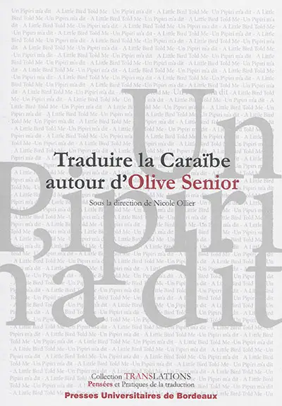 Traduire la Caraïbe autour d'Olive Senior
