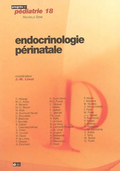 Endocrinologie périnatale