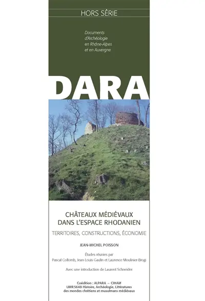 Châteaux médiévaux dans l'espace rhodanien : territoires, constructions, économie
