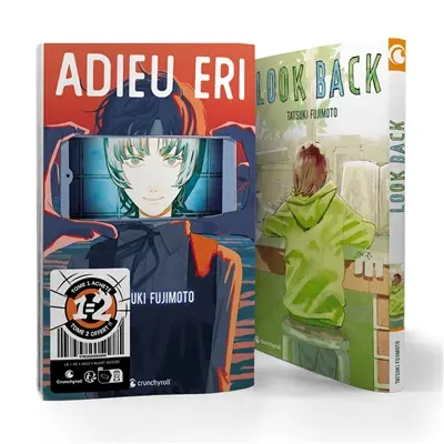 Look back + Adieu Eri : 1 = 2 : tome 1 acheté, tome 2 offert !!