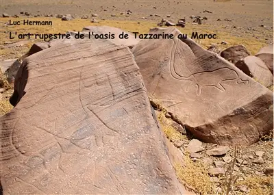 L'art rupestre de l'oasis de tazzarine au maroc